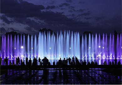 郫都区龙城国际喷泉